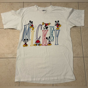 Disney Mickey Mouse Vintage T Shirt Large 90s